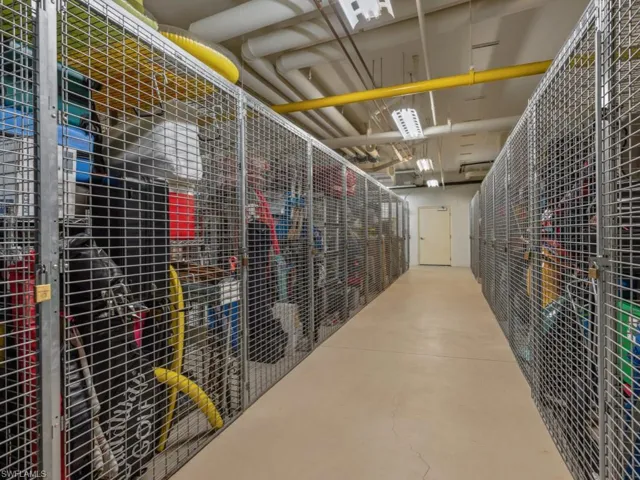 Under secured building garage - additional storage space