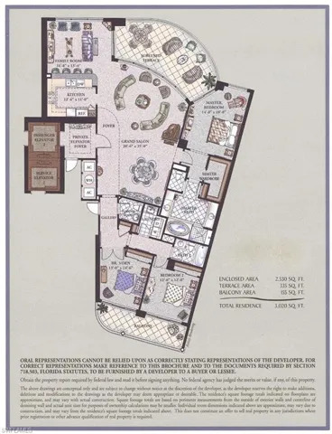 Lesina 804 - Floor Plan