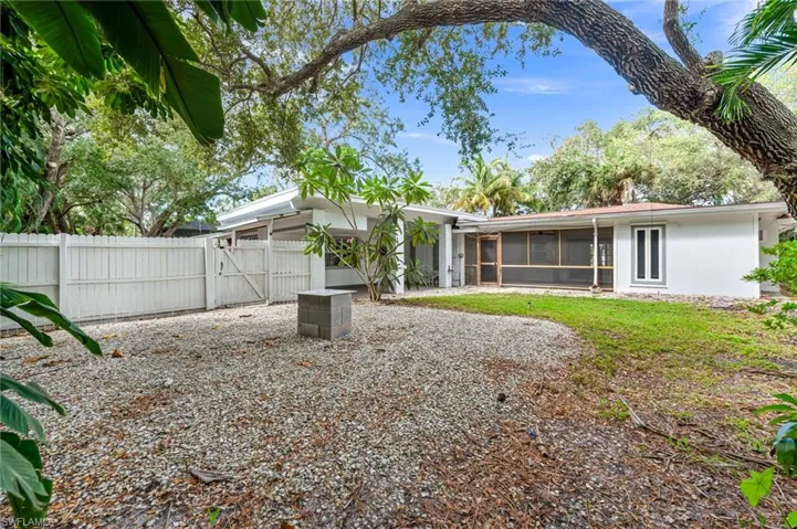 Fenced in Back Yard / Gated Covered Carport