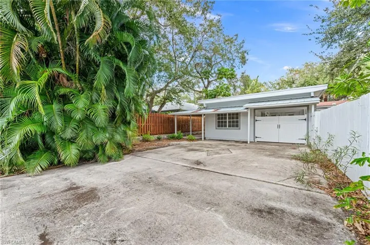 Back of house entrance /Gated Back Yard