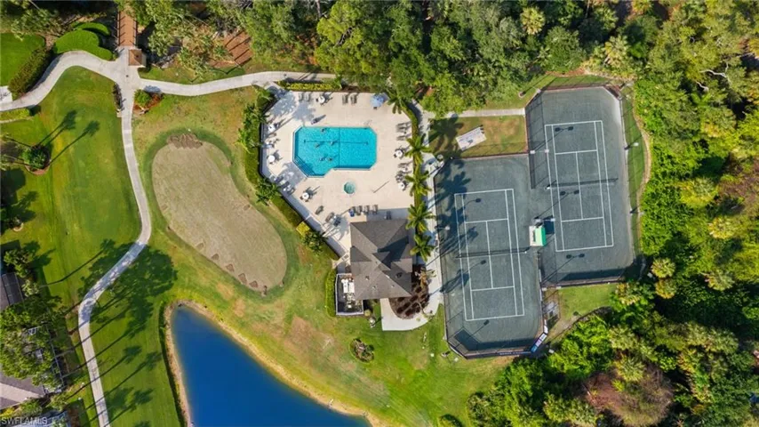 Aerial View Clubhouse