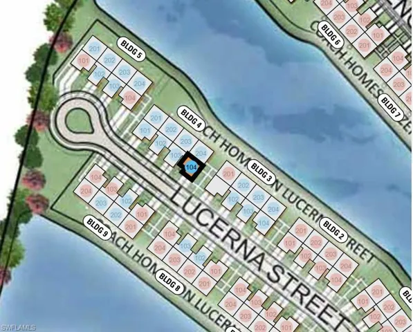 Esplanade by the Islands Coach Homes ~ Site Map