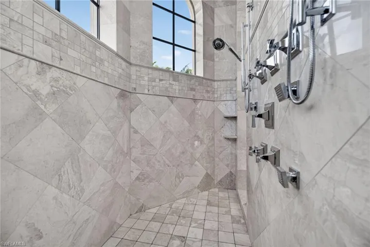 Primary bath shower