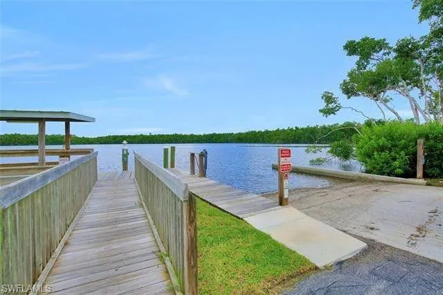 Boat ramp for the exclusive use of Estuary residents