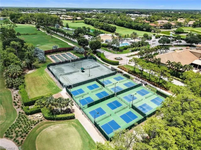 Tennis Courts, Main Clubhouse, Community Center.