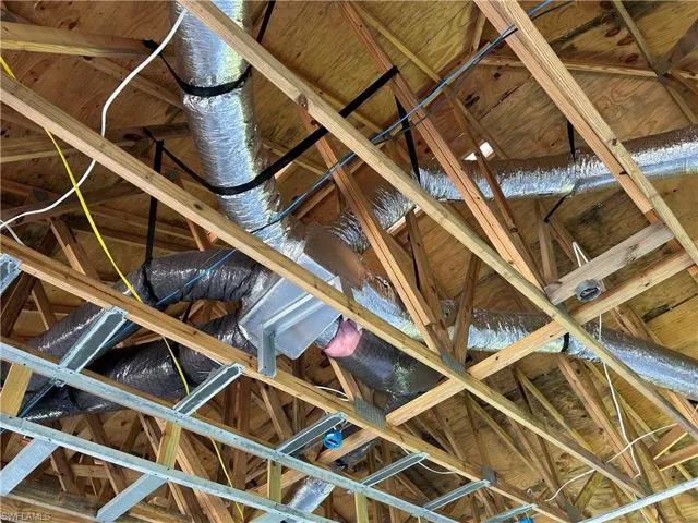 Rough HVAC and Electrical in place