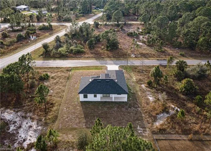 Aerial view of property and surrounding area