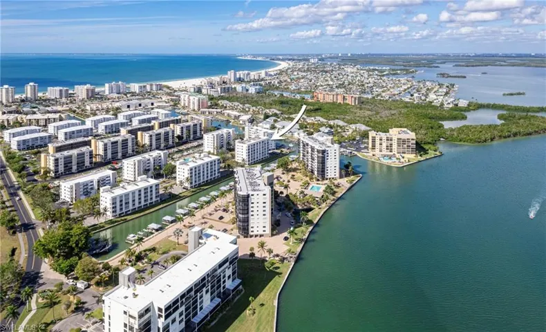 View of Boater's Community to Estero Bay with direct Gulf access
