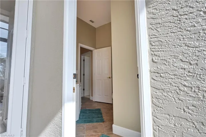 Guest Bathroom Serves as Pool Bath