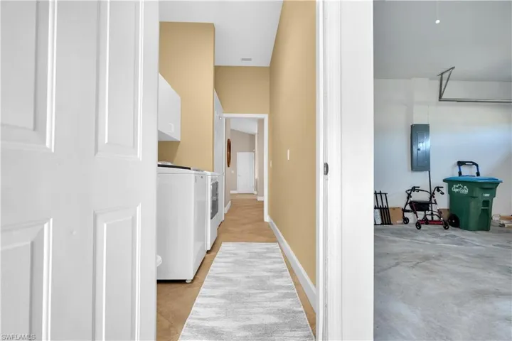 Laundry Room & Garage Entrance