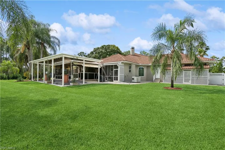 Large backyard with room to roam