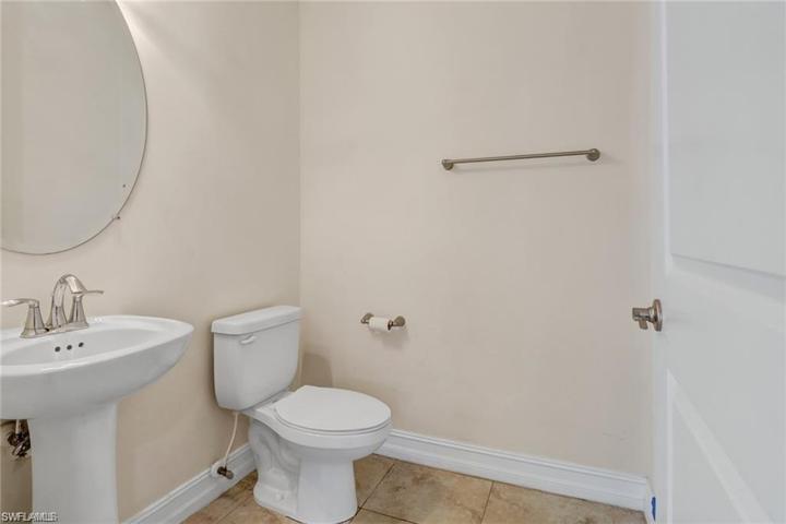 Half Bath on first floor
