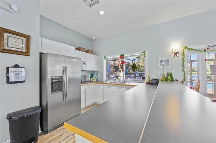 Kitchen located in clubhouse