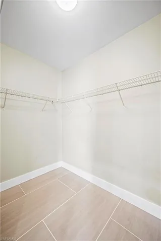 View of spacious closet