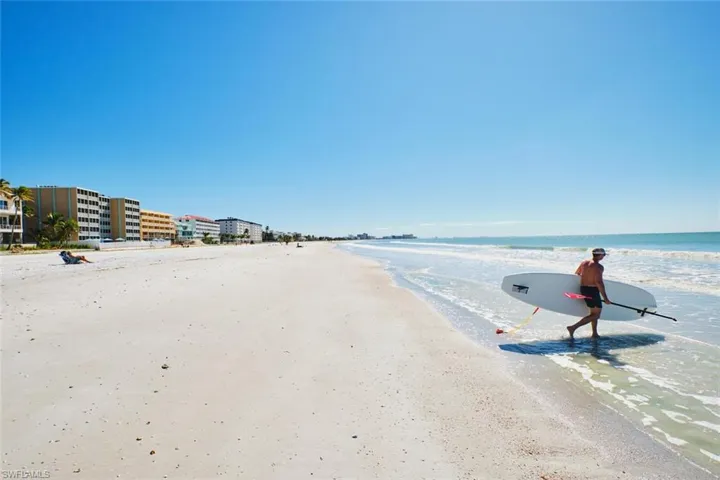 Water view featuring nearby beach
