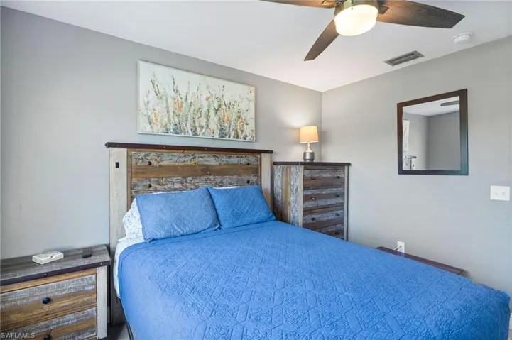 Guest Bedroom with ceiling fan