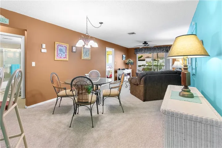 Open floor plan with primary bedroom in the back of the home.