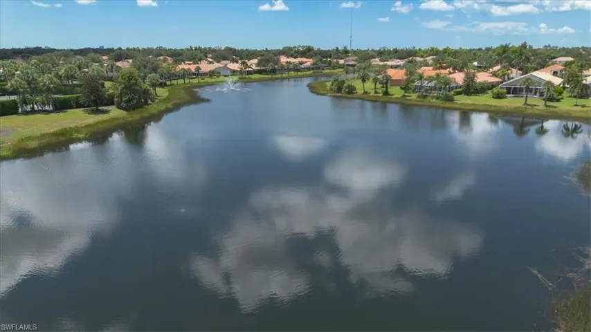 Long lake view looking westward.