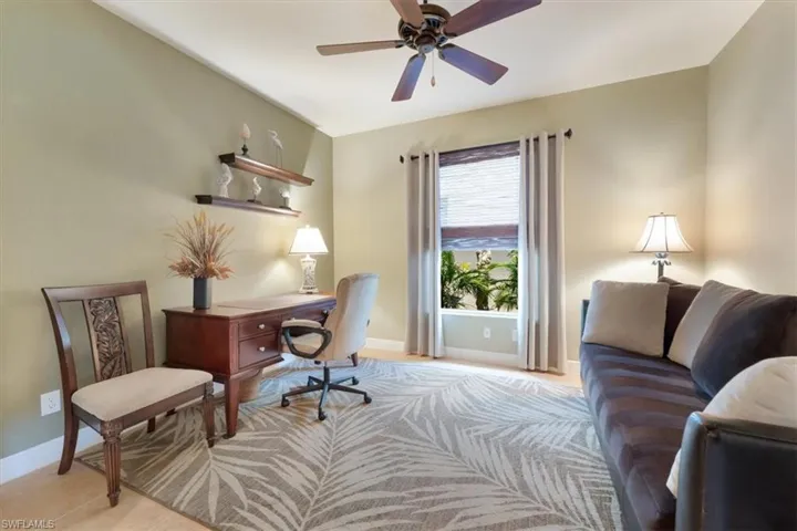 Home office or 3rd bedroom if needed.