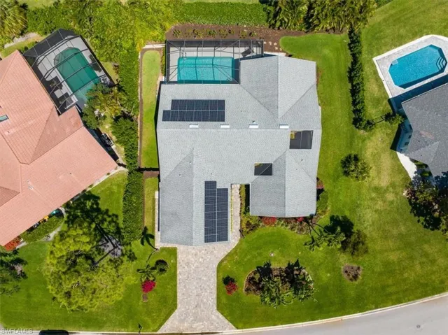 Solar panels for pool and home