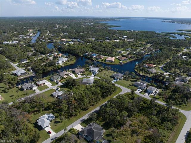 View of canal network to Myakka river