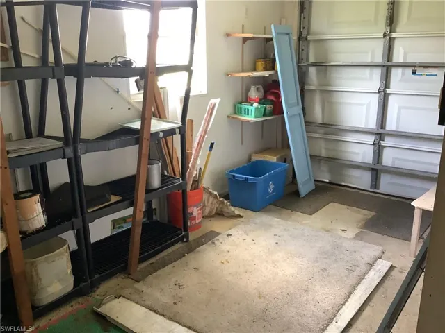View of storage room