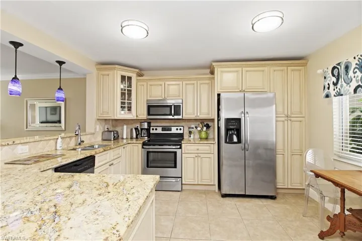 Plenty of counter space and pantry for extra storage.