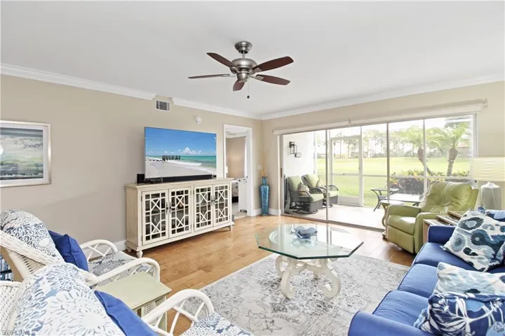Plenty of room for gathering to watch  sporting events.