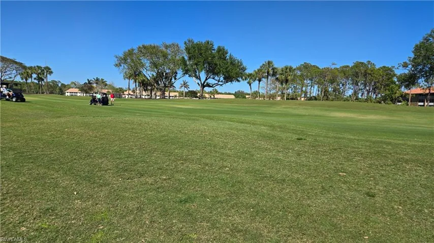 Long fairway view from your private lanai.