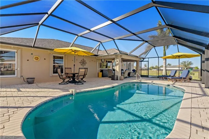 The Paver Lanai is Low Maintenance and Spacious