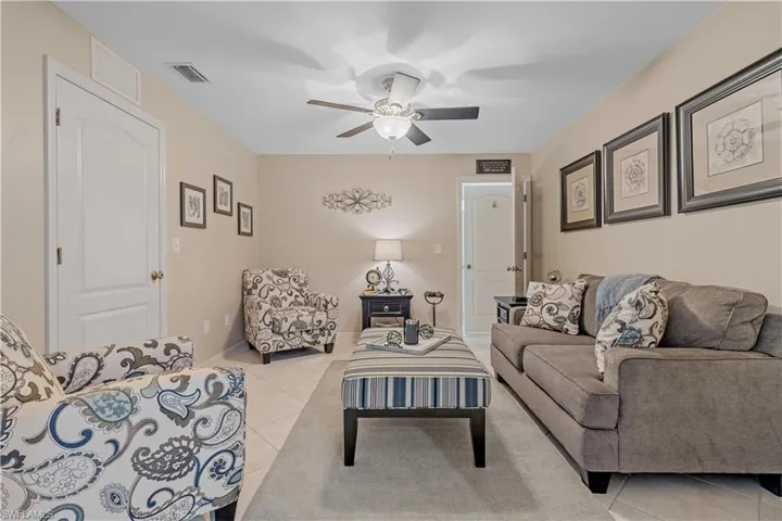 This Den Could Easily be a 4th Bedroom or Office