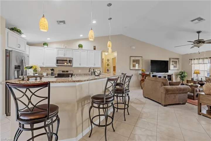 Connection with the Living Room is Fabulous
