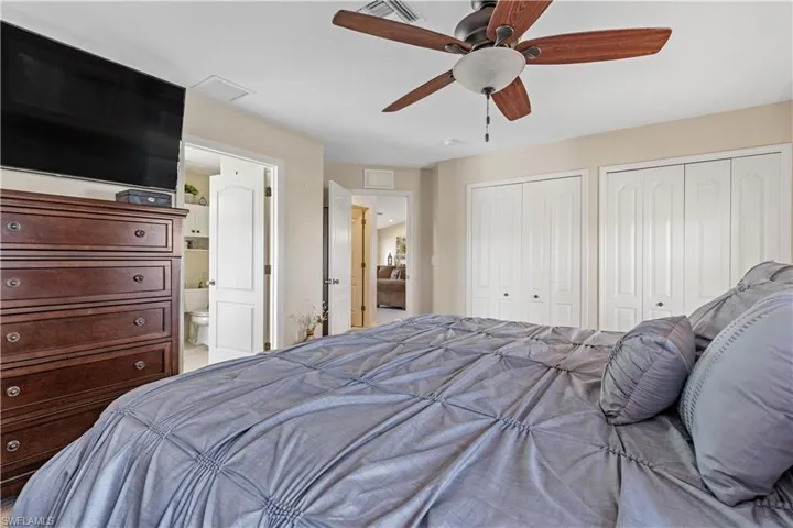 Double Closets and a Renovated Ensuite Bath