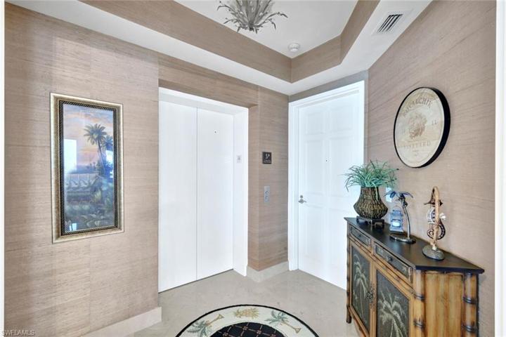 Private Elevator Opens to Residence
