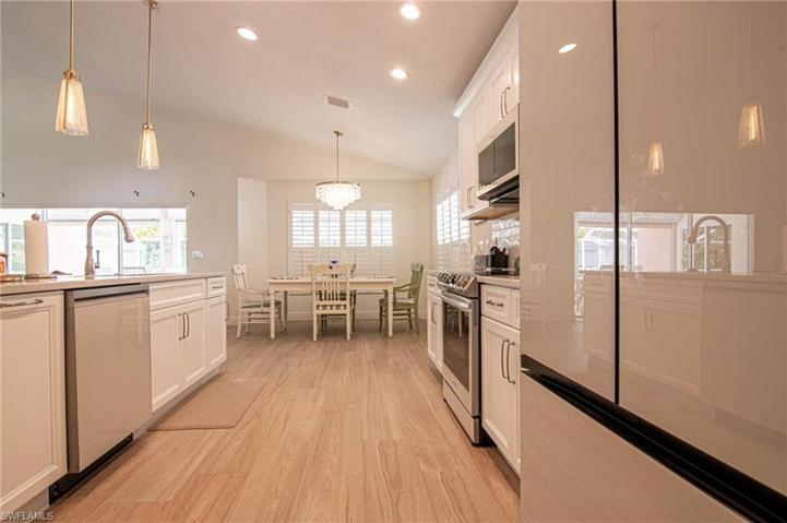 New High end Samsung appliances with matching panels