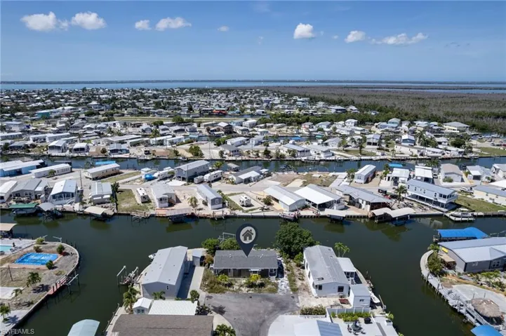 Waterfront property with direct canal access