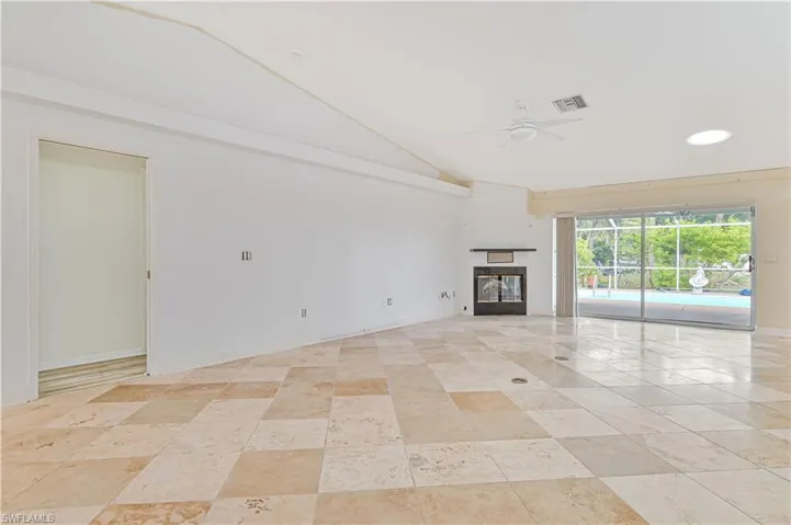 Living Room with Gas Fireplace