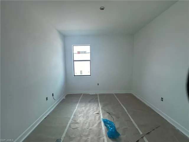View of spare room