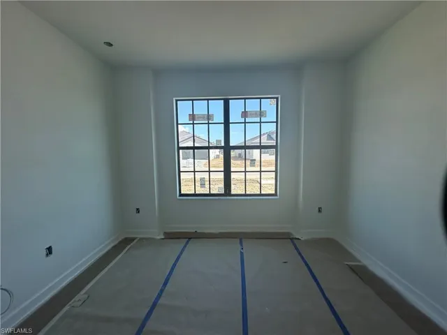 View of spare room