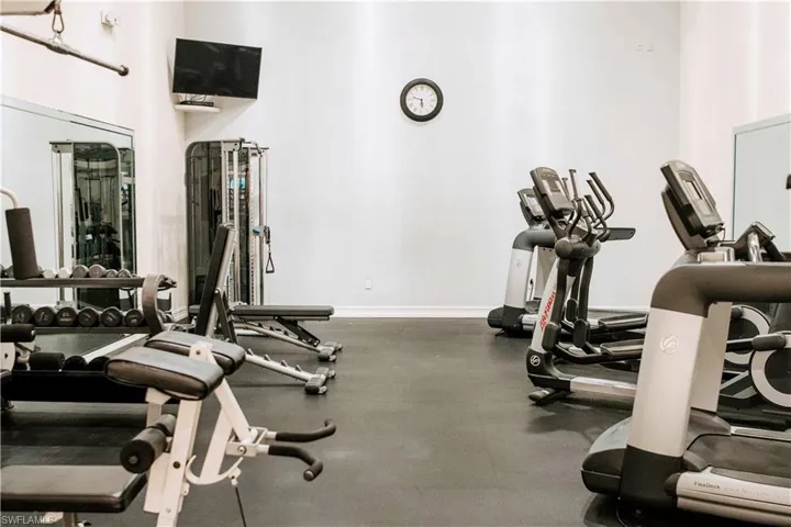 View of gym