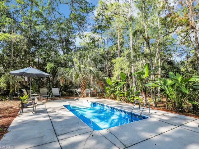 Swimming pool featuring a patio