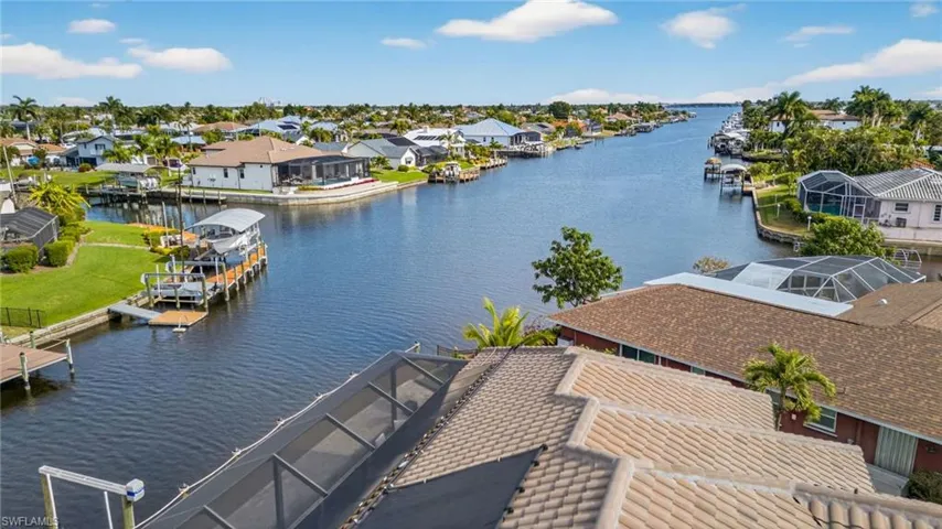 Water view with nearby suburban area