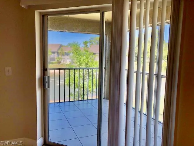 View of doorway to outside