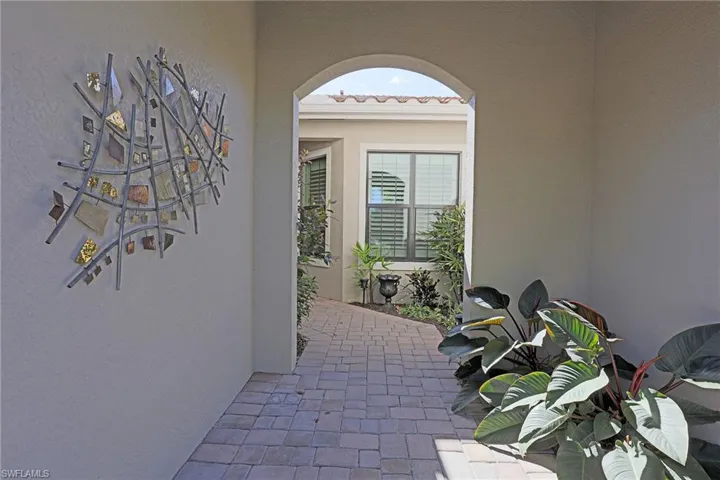 View of patio