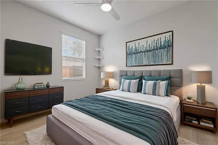 Virtually Staged Guest Room
