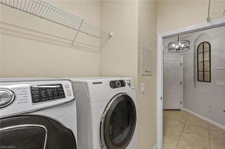 Laundry area