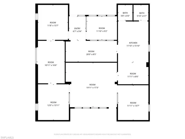 View of floor plan / room layout