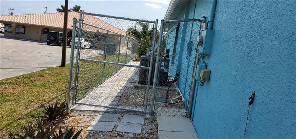 View of North side of building