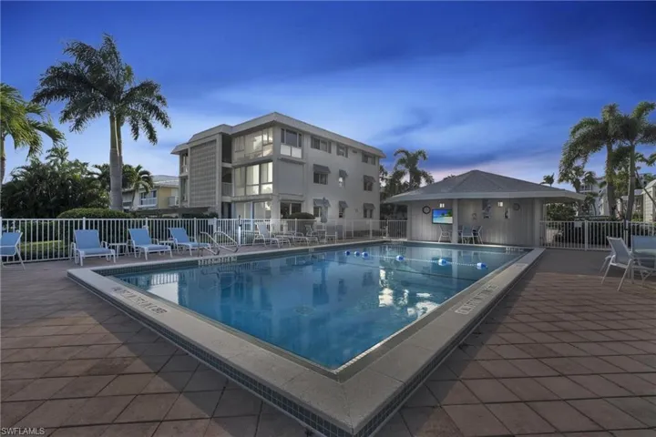 Heated Pool & cabana view