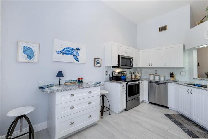 Extra storage and cute eating area for 2